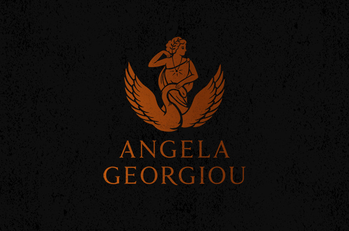 奢侈品品牌設計：Angela Georgiou珠寶首飾品牌形象VI設計logo設計