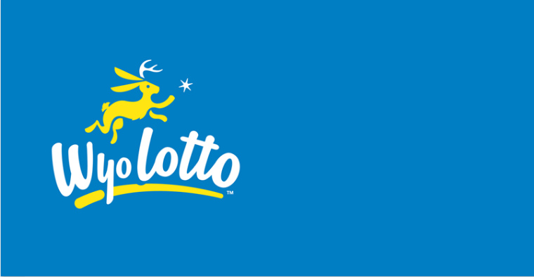 懷俄明州彩票logo設計，一只奔跑的兔子標志logo