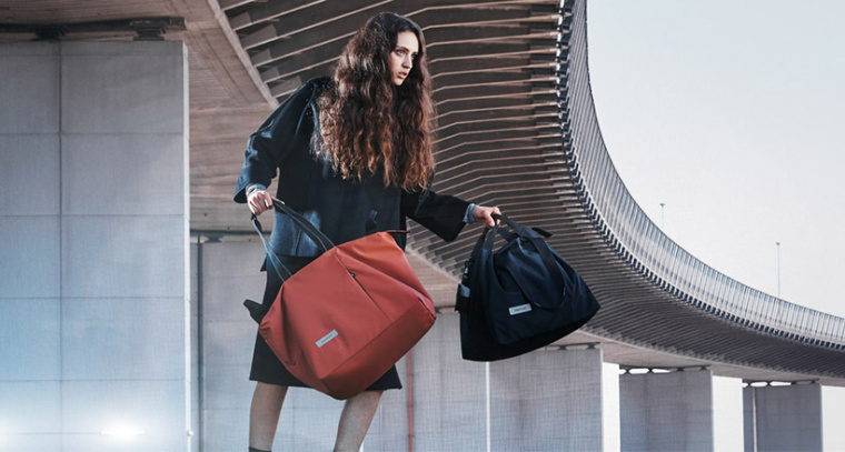 澳洲Crumpler小野人箱包品牌新logo設計，由字母組成的抽象人物