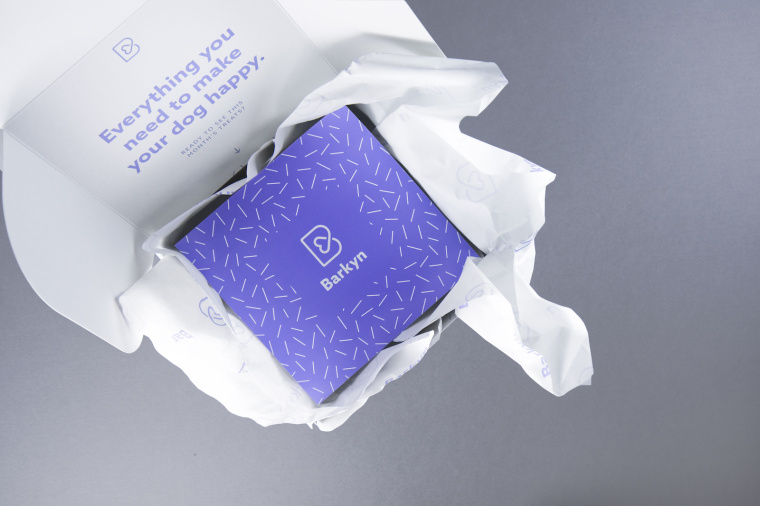 Barkyn 狗糧寵物食品品牌形象設(shè)計(jì)-logo設(shè)計(jì)包裝設(shè)計(jì)，淡雅溫馨風(fēng)格展現(xiàn)寵物之愛