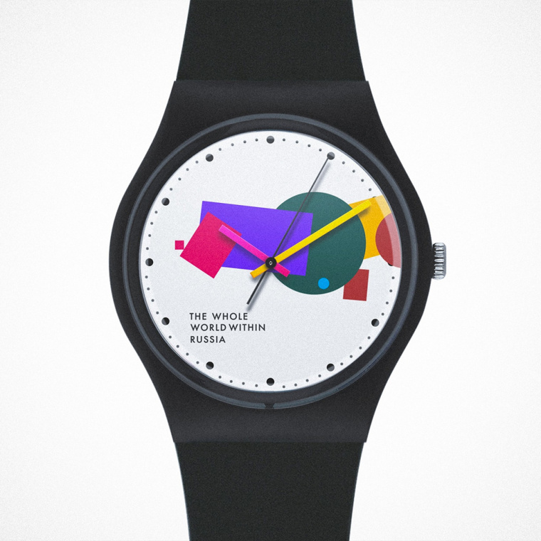 俄羅斯國家旅游品牌logo設(shè)計品牌VI形象設(shè)計，幾何俄羅斯地圖logo設(shè)計