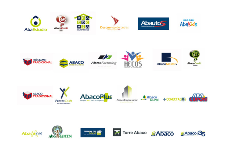 Abaco儲蓄信用合作社商業銀行品牌VI視覺形象識別設計logo設計