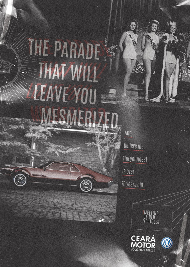 CearáMotor老汽車古董汽車展會創意平面廣告設計欣賞-70多歲