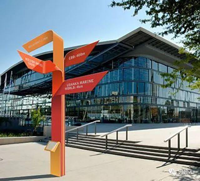 戶外創意標識牌導視系統設計