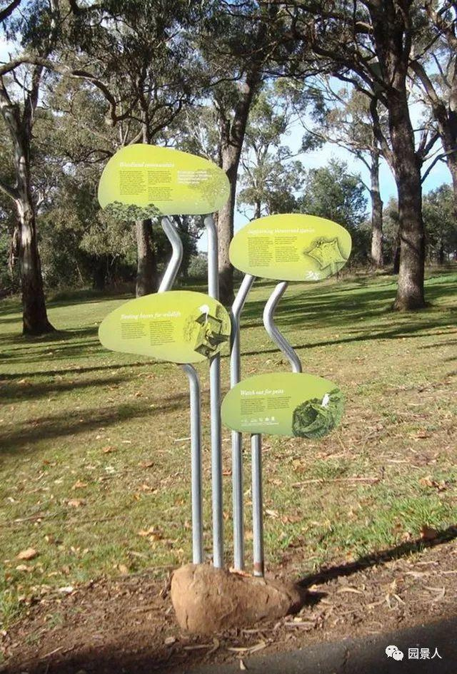 戶外創意標識牌導視系統設計