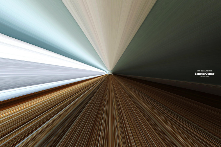 防止疲勞駕駛公益創(chuàng)意平面廣告設(shè)計“停下來睡一覺，然后再開車”