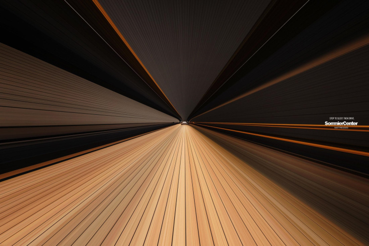 防止疲勞駕駛公益創(chuàng)意平面廣告設(shè)計“停下來睡一覺，然后再開車”