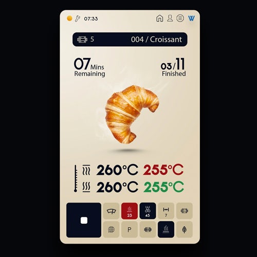 工業(yè)商用烤箱應用程序界面設(shè)計-上海尚略logo設(shè)計公司欣賞