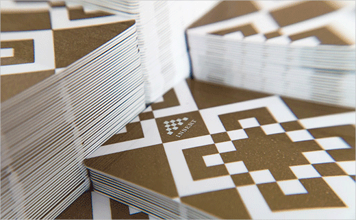 巴塞羅那世紀酒店logo設計品牌VI形象設計，幾何方形風格