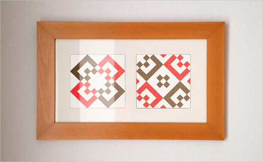 巴塞羅那世紀酒店logo設計品牌VI形象設計，幾何方形風格