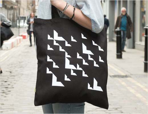 Landsec 商業地產公司企業形象設計與幾何L字母logo設計