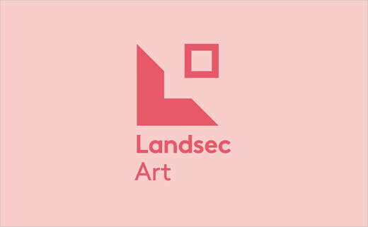 Landsec 商業地產公司企業形象設計與幾何L字母logo設計