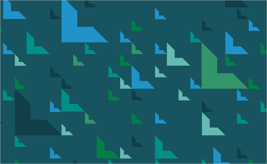 Landsec 商業地產公司企業形象設計與幾何L字母logo設計