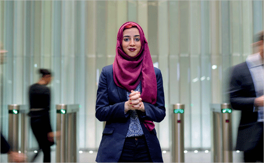 Landsec 商業地產公司企業形象設計與幾何L字母logo設計