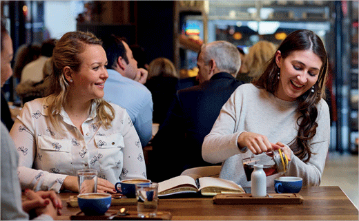 Landsec 商業地產公司企業形象設計與幾何L字母logo設計