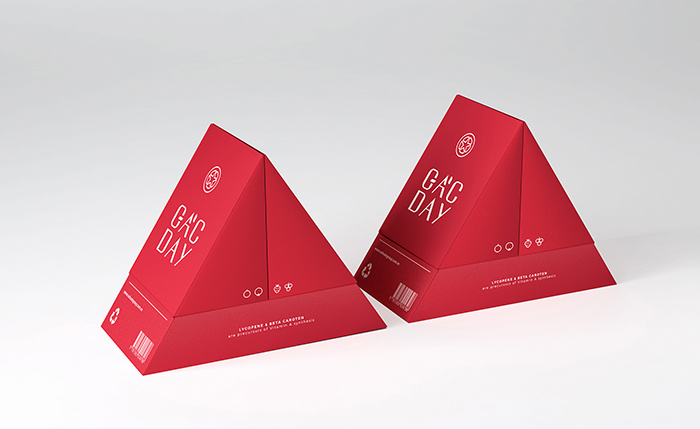 紅白相間風(fēng)格GacDay營養(yǎng)保健品品牌設(shè)計(jì)包裝設(shè)計(jì)