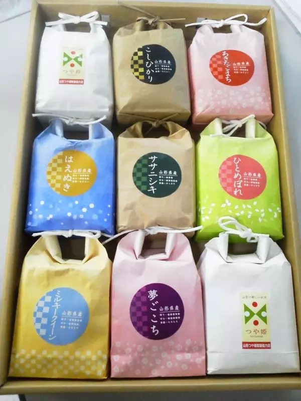 日本大米包裝設計精品鑒賞-上海農產品包裝設計公司