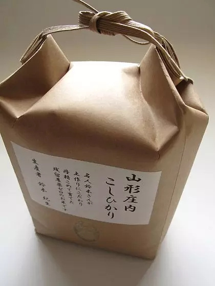 日本大米包裝設計精品鑒賞-上海農產品包裝設計公司