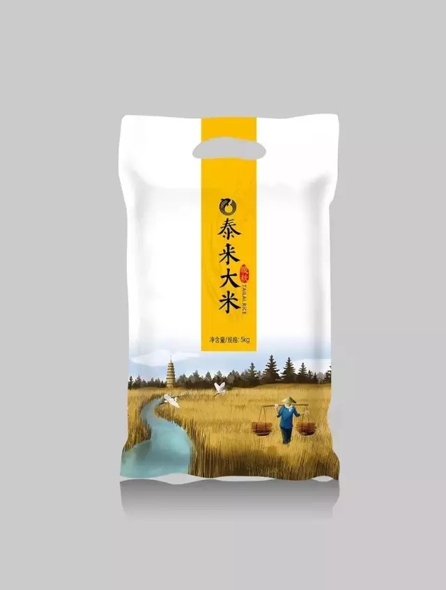 日本大米包裝設計精品鑒賞-上海農產品包裝設計公司