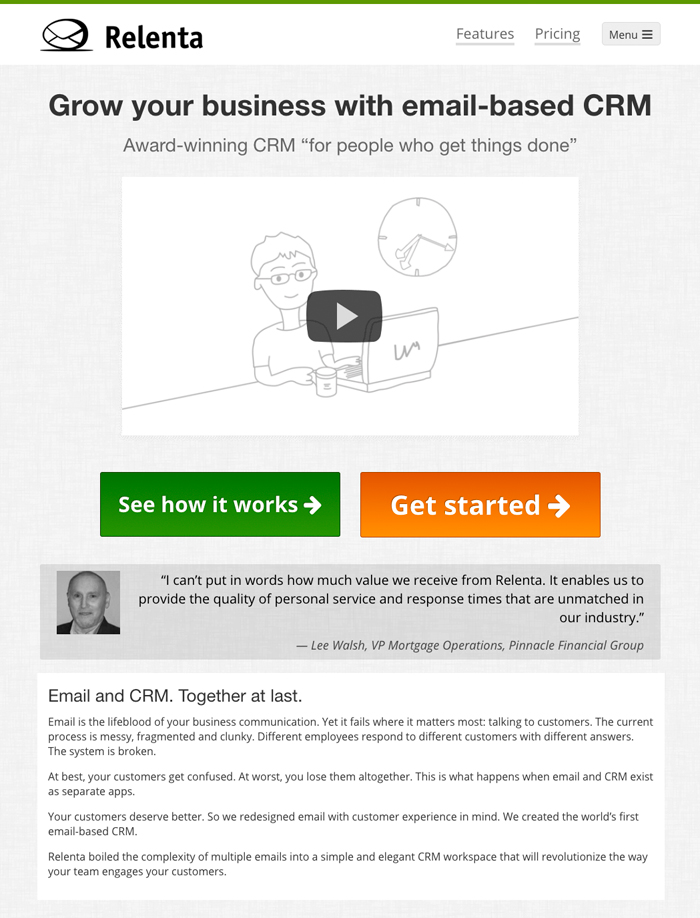 Relenta 品牌定位面向用戶