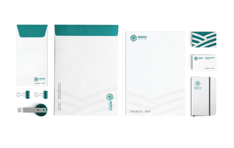 Noch 有機農場logo設計vi設計-上海農業品牌設計公司