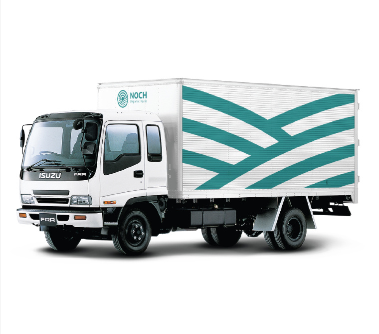 Noch 有機農場logo設計vi設計-上海農業品牌設計公司