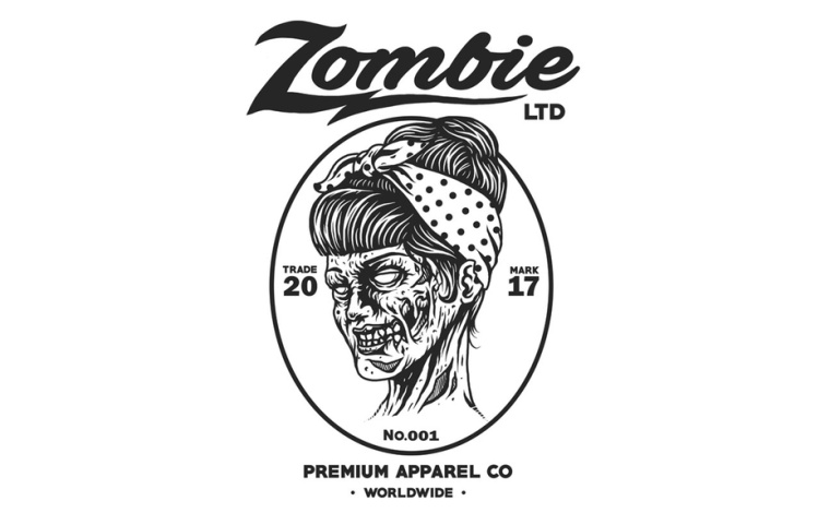 僵尸有限公司T恤復(fù)古設(shè)計(jì)