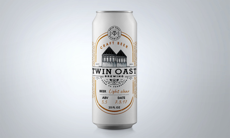 雙乳釀造標(biāo)簽標(biāo)志設(shè)計(jì)