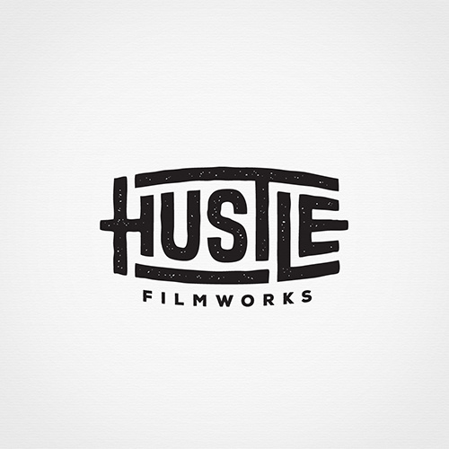 HUSTLE電影工作室手繪字體logo設計-上海設計公司欣賞