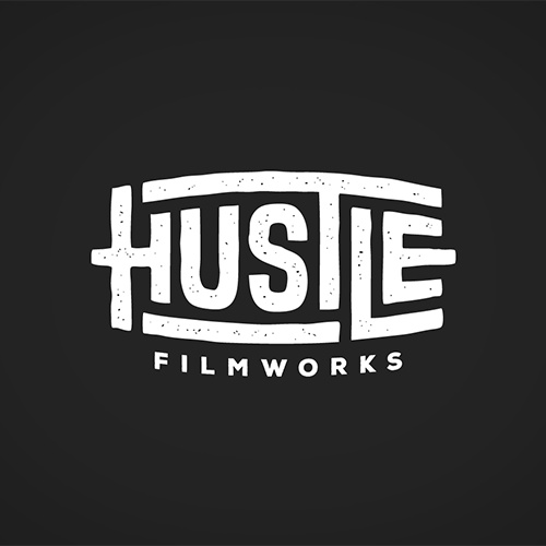 HUSTLE電影工作室手繪字體logo設計-上海設計公司欣賞