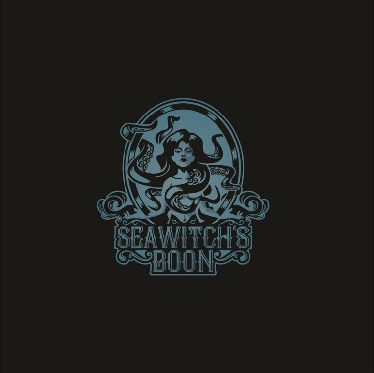 黑暗的美杜莎人物標志設計