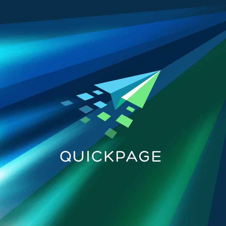 相似顏色標志設計：藍色和綠色的紙飛機標志設計