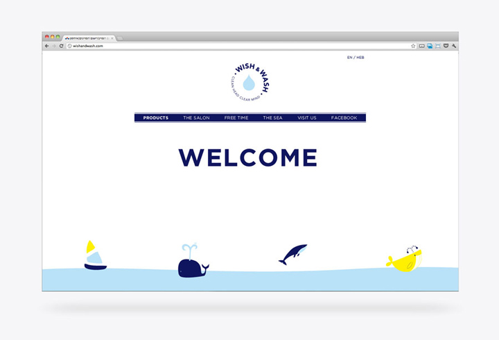 Wish & Wash兒童美發沙龍品牌VI視覺形象識別設計logo設計-上海尚略品牌VI設計公司