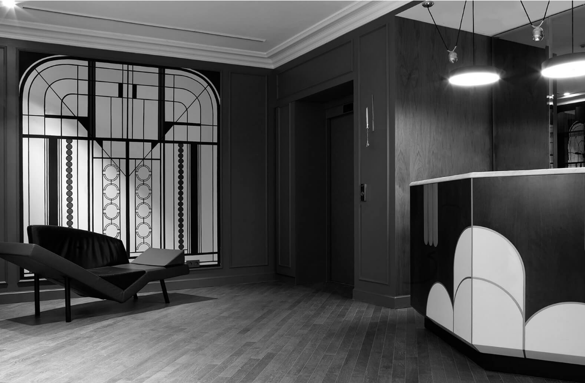 BACHAUMONT巴黎酒店品牌VI設計與logo設計，尊貴奢華的巴黎藝術風格