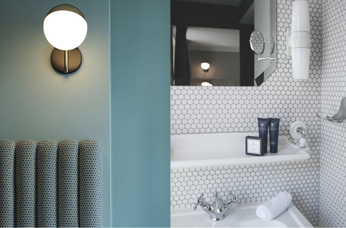 BACHAUMONT巴黎酒店品牌VI視覺形象識別設計與logo設計