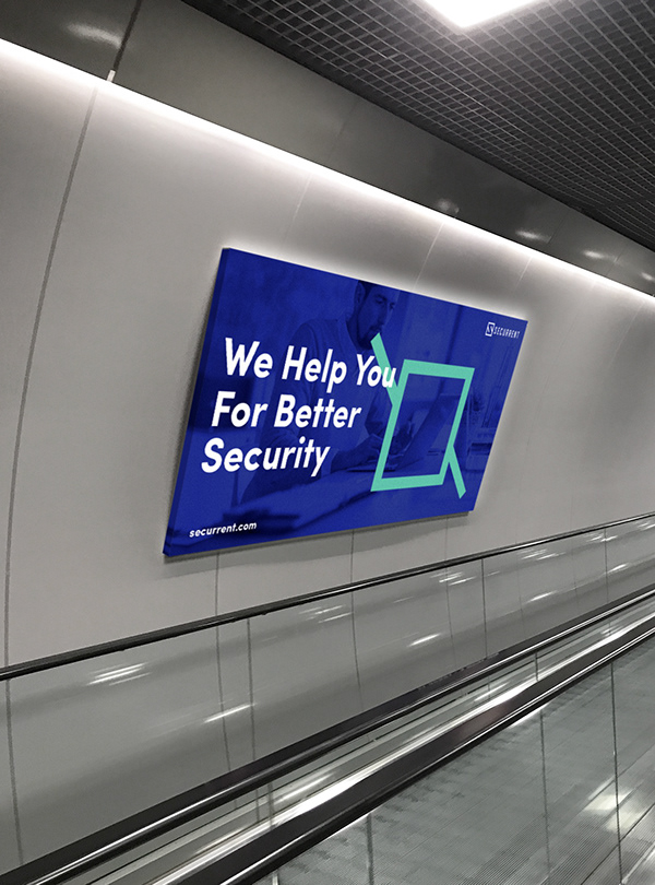 Securrent信息安全運營品牌VI視覺形象識別設計logo設計