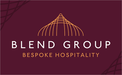 酒店集團Blend Group高端品牌形象VI設計logo設計
