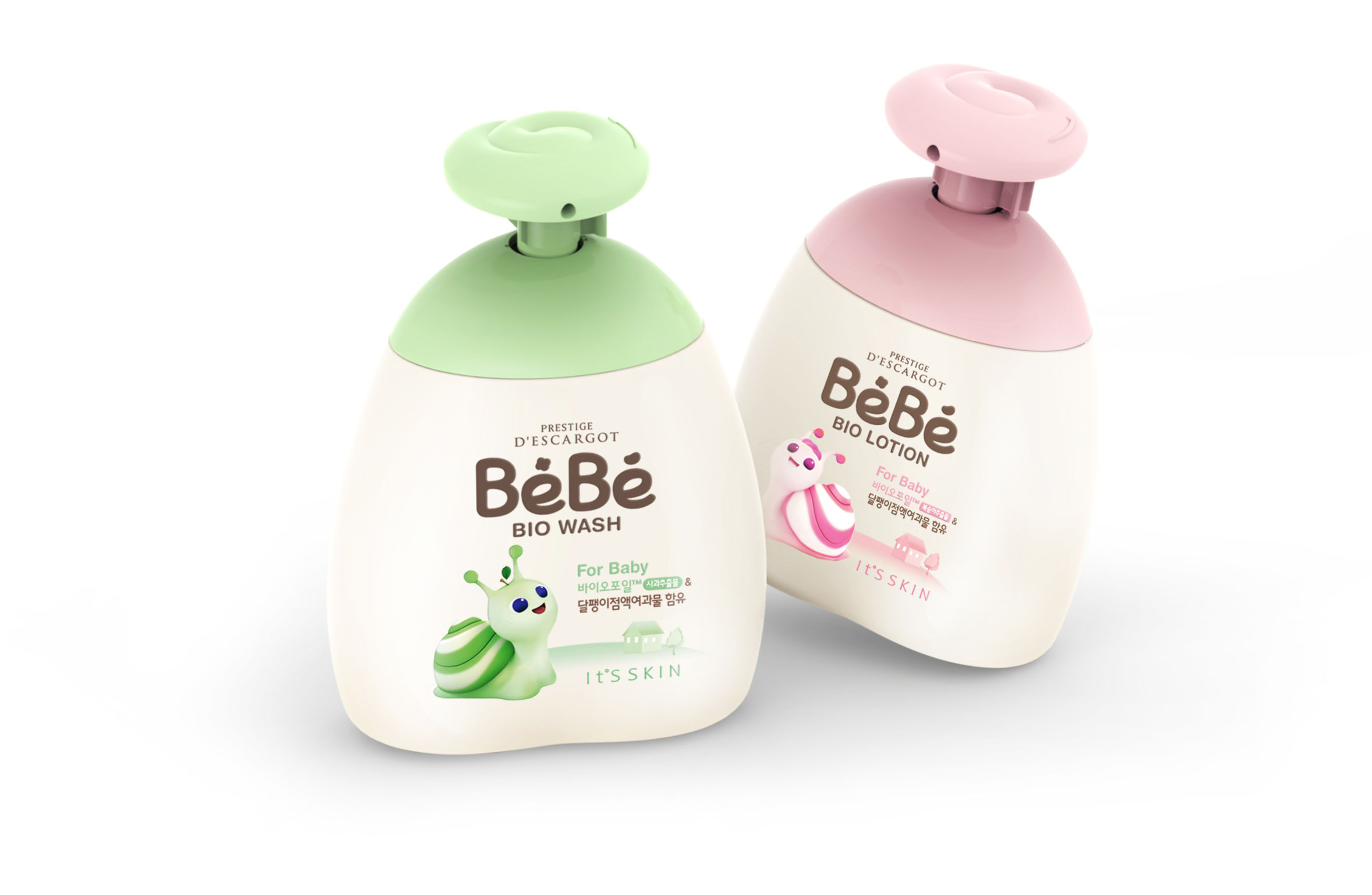 It''''s Skin嬰兒兒童護(hù)膚品包裝設(shè)計(jì)“珍貴的蝸牛寶寶”