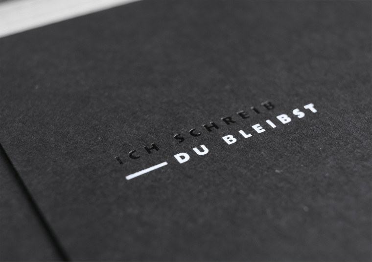 VISEE Kommunikation宣傳畫冊設(shè)計作品“我寫，你留下。 一顆心的期待”