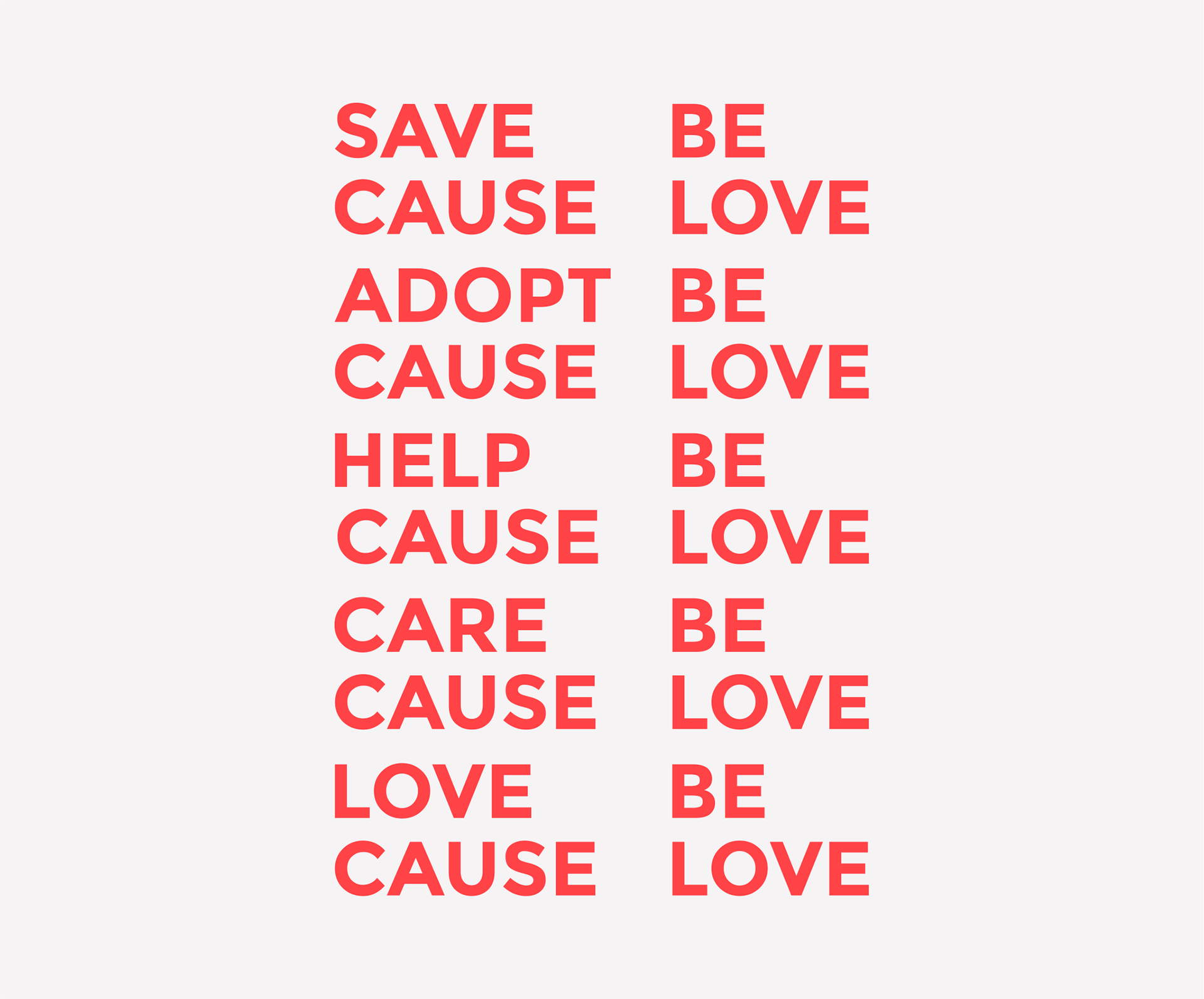 公益機構Give Hope to a Dog品牌形象VI設計logo設計-孩子與狗的負空間設計