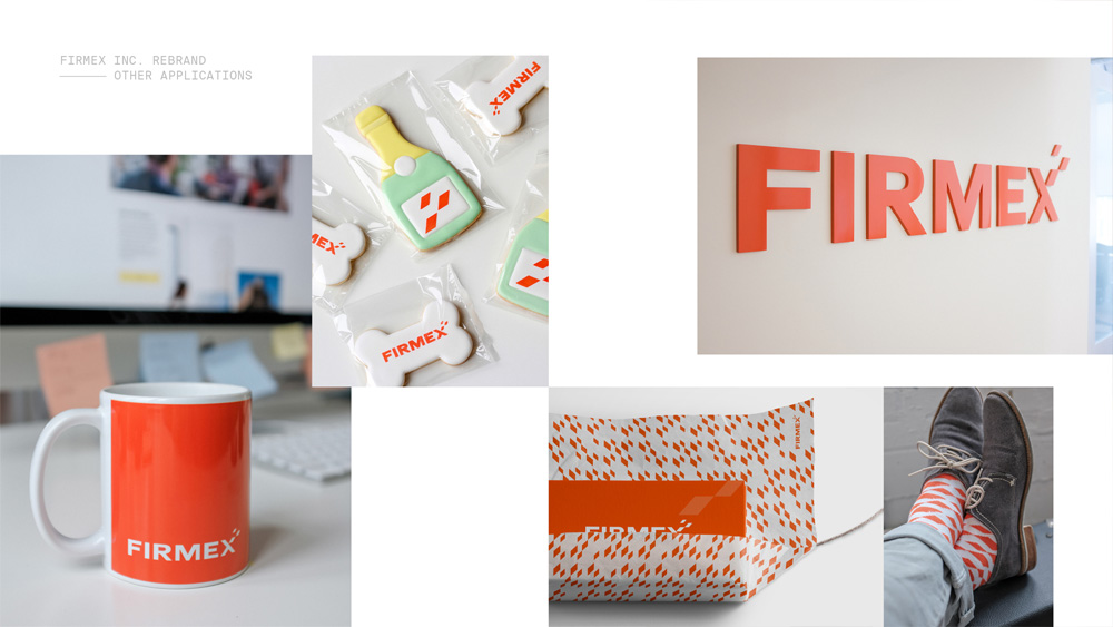 IT科技品牌創(chuàng)意設(shè)計(jì)：Firmex虛擬數(shù)據(jù)庫空間公司logo設(shè)計(jì)VI設(shè)計(jì)企業(yè)形象設(shè)計(jì)