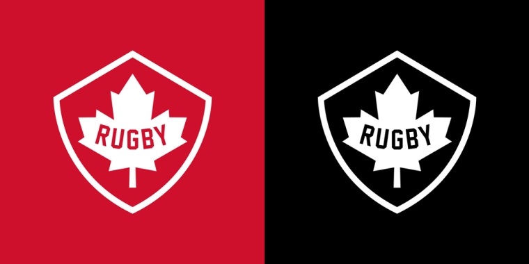 加拿大橄欖球聯(lián)盟新楓葉盾牌logo設(shè)計(jì)，體育品牌形象設(shè)計(jì)