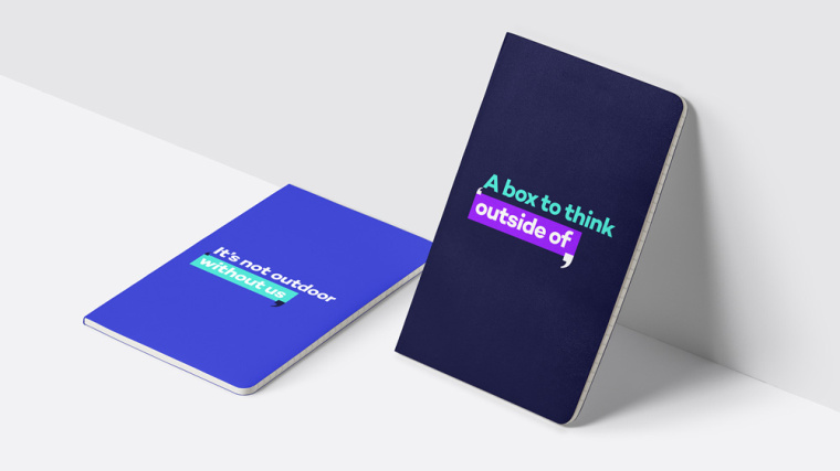 APN戶外集團(tuán)品牌形象VI設(shè)計(jì)logo設(shè)計(jì)，巧妙地運(yùn)用引號(hào)實(shí)現(xiàn)科技感