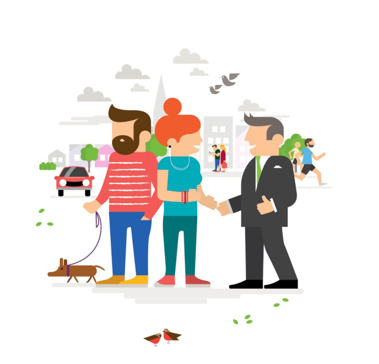 Savvi Credit Union信用合作社“四葉草外形”標志創意設計