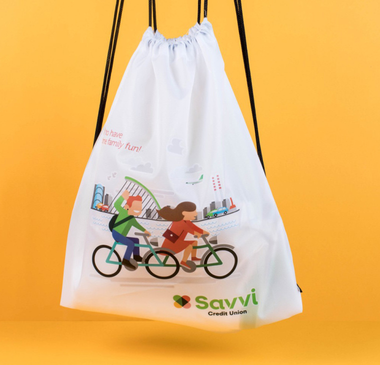 Savvi Credit Union信用合作社“四葉草外形”標志創意設計