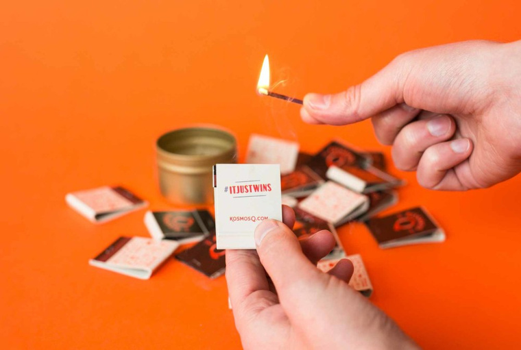 Kosmos Q專業燒烤餐飲與用品品牌視覺識別VIS設計,圍繞Q字母的設計