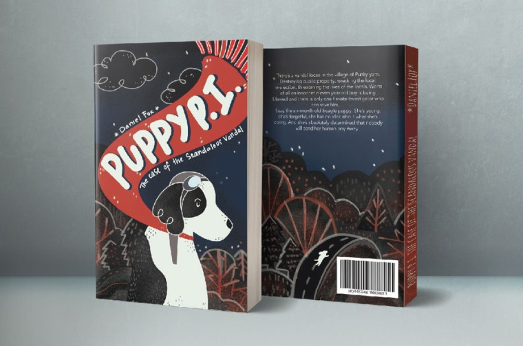 “Puppy PI”書籍小狗封面設計--上海品牌設計公司