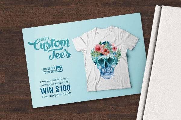 通過包裝拆箱體驗保持品牌形象--Dee的Custom Tees標志