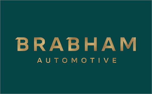 英國跑車汽車品牌Brabham新標識logo設計和品牌形象設計