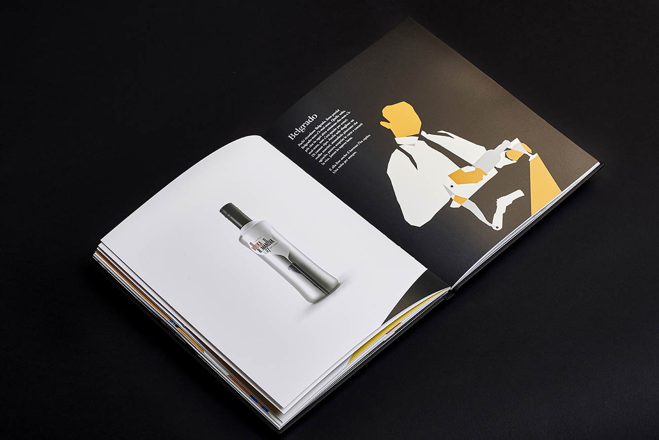 Nuceria Group國外酒文化宣傳畫冊設計“瓶子里的故事”-古巴，革命和朗姆酒